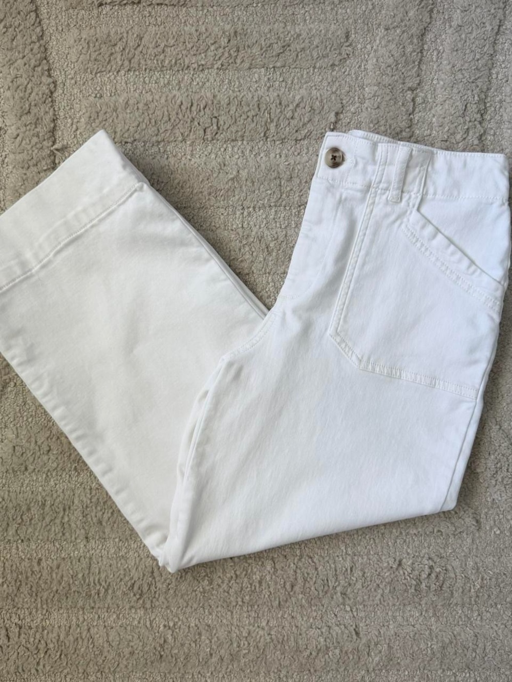 bagatelle White High-Rise Jeans